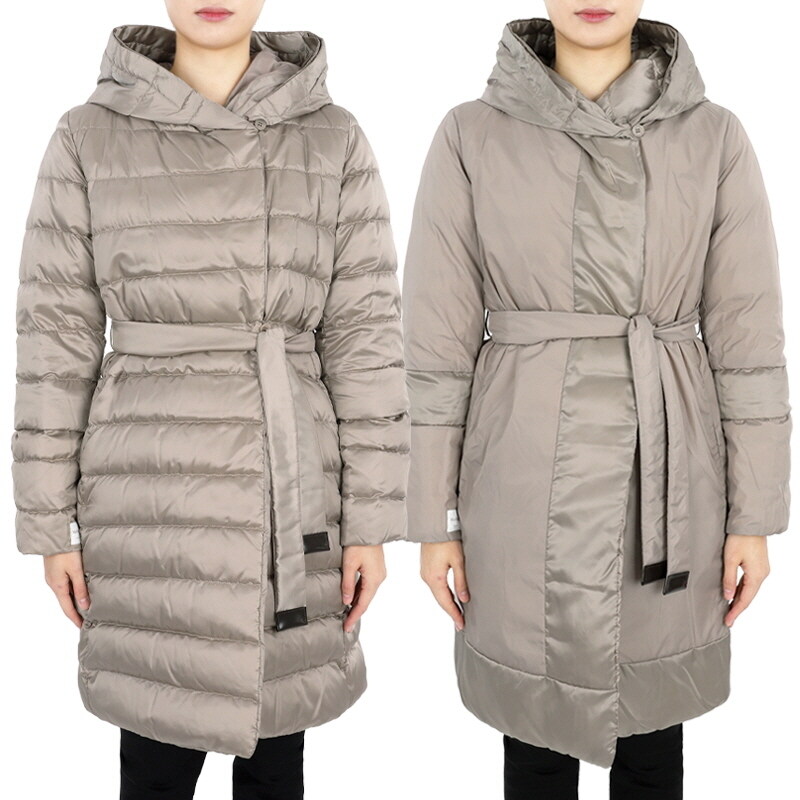 디몬트 막스마라 여성 노베프 리버시블 벨트 패딩 코트(도브그레이) 2529496055600 019 - Max Mara
