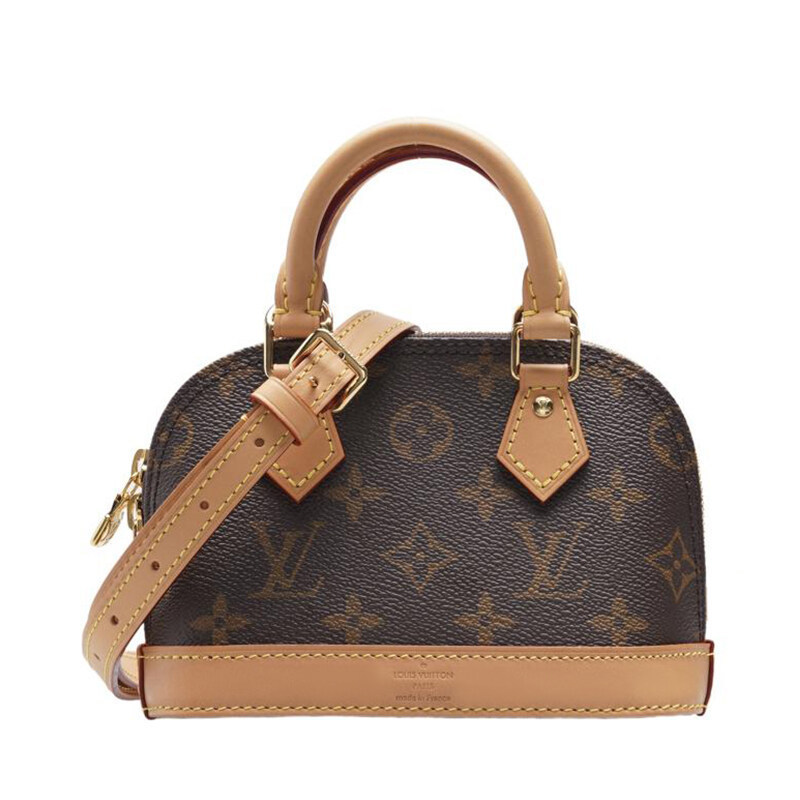 브라운 PVC 모노그램 알마 나노 여성 토트백 M82717 - Louis Vuitton
