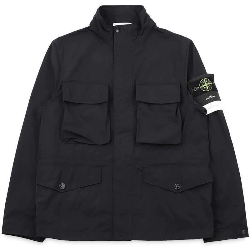 디몬트 스톤 남성 와펜 마이크로 트윌 필드 자켓(블랙) L1S15 4100034 S0026 V0029 - Stone Island