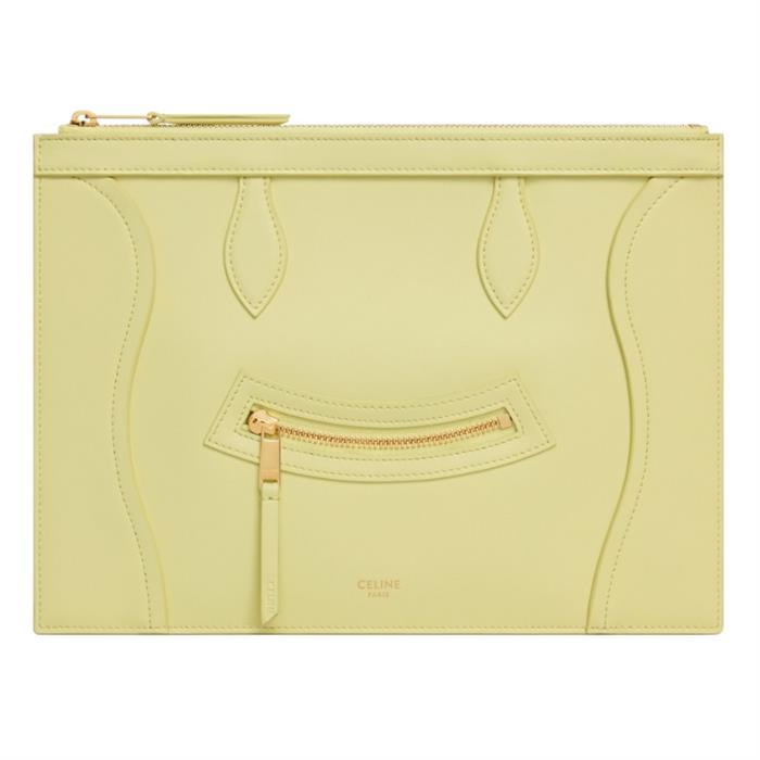 셀린 미디엄 파우치 - 글로시 카프스킨 L100D2N92 11CU - Celine