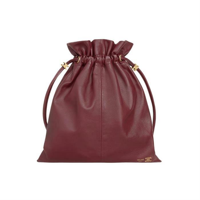 셀린 스몰 크리스탈 파우치 - 램스킨 123662J79 28PO - Celine