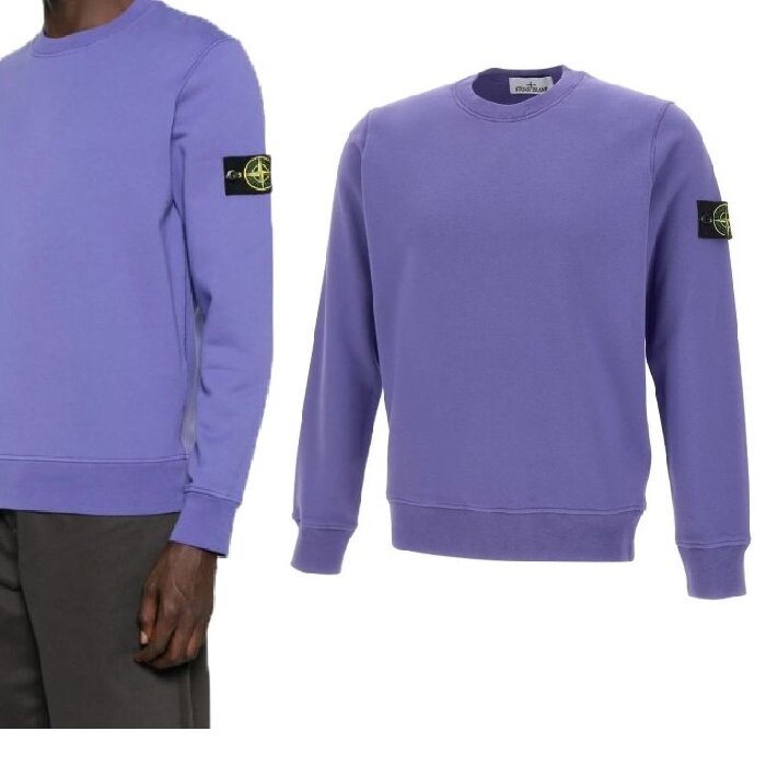 스톤아일랜드 로고 패치 크루넥 맨투맨 K2S156100060S0051 V0047 - Stone Island