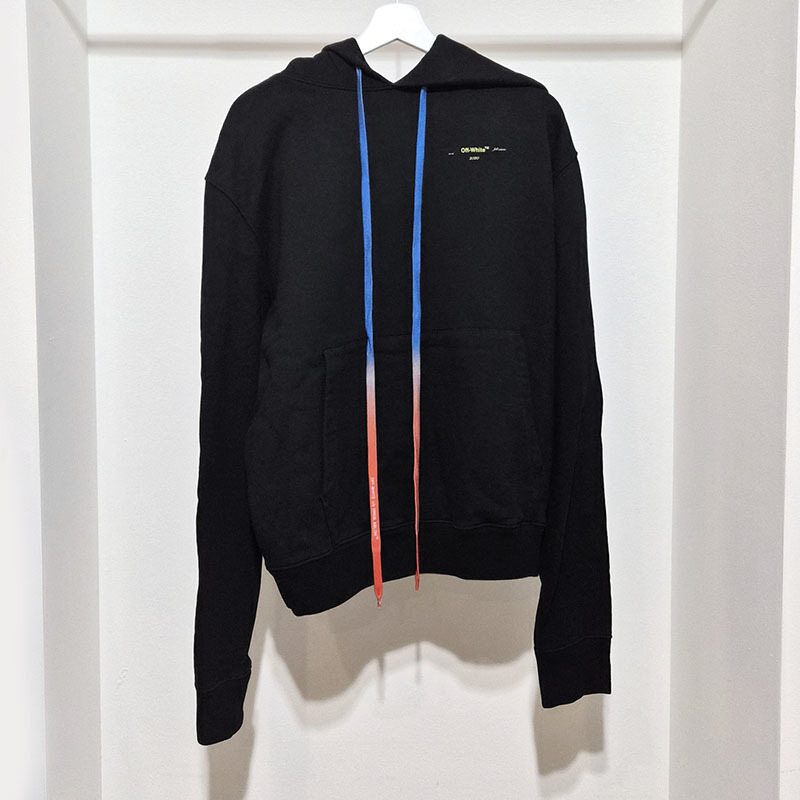 오프화이트 아크로 애로우 후드 긴팔 L335866 - Off White