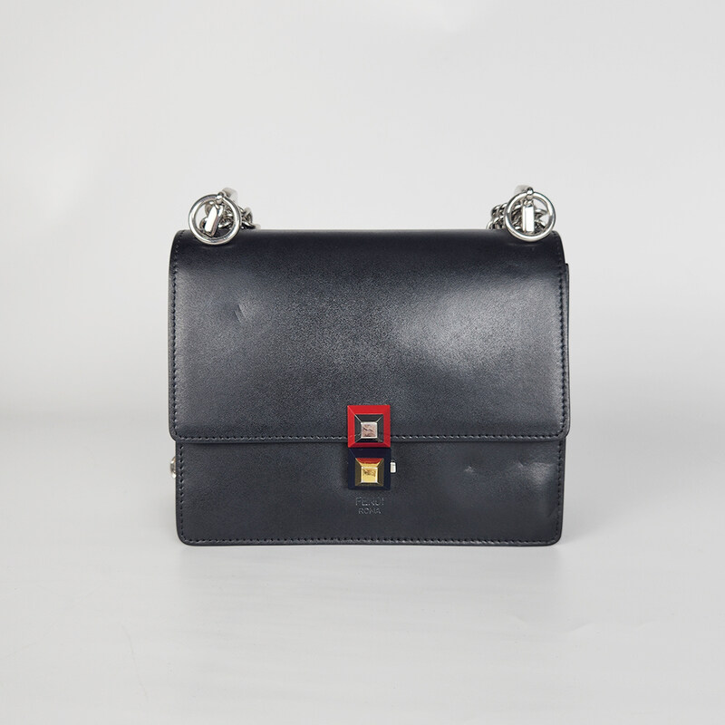 펜디 블랙 칸아이 스몰 8M0381 여성 숄더백 129603102 - Fendi