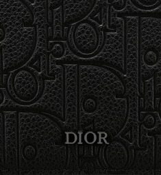 디올 컴팩트 반지갑 블랙 Dior Gravity 가죽 2ESBC027FLG_H00N 썸네일 4