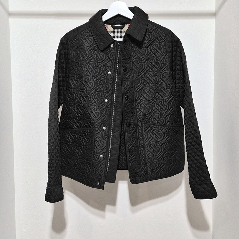 버버리 키즈 모노그램 퀼팅 패널 자켓 L780270 - Burberry