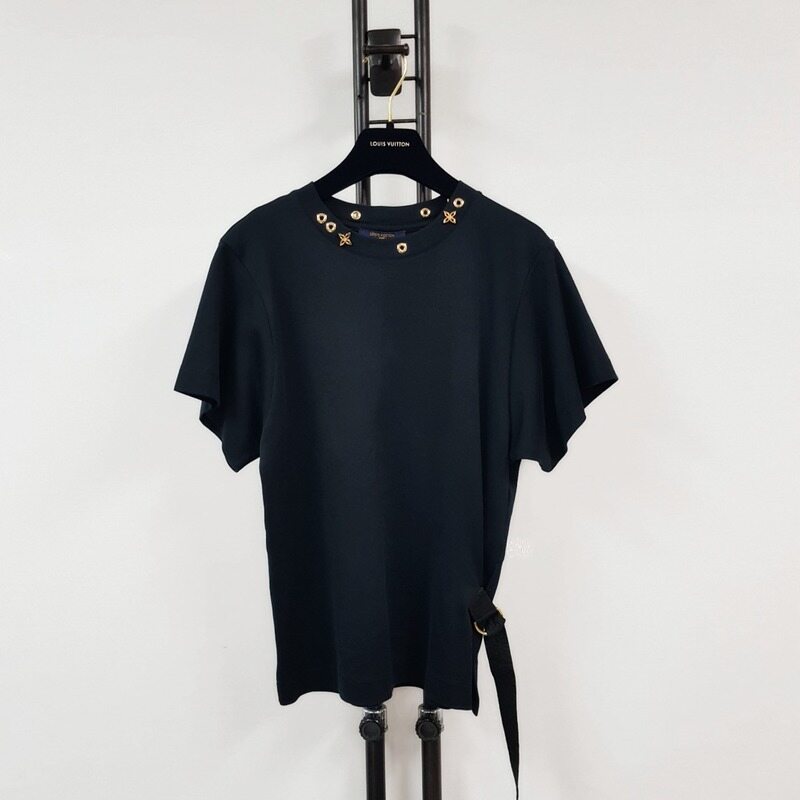 루이비통 여성 사이드 스트랩 티셔츠 1A4PFC - Louis Vuitton