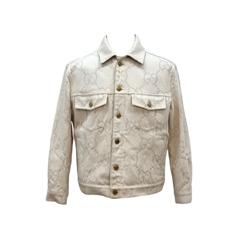 [46] 구찌 693203 맥시 GG 데님 자켓 B1020K095 - Gucci