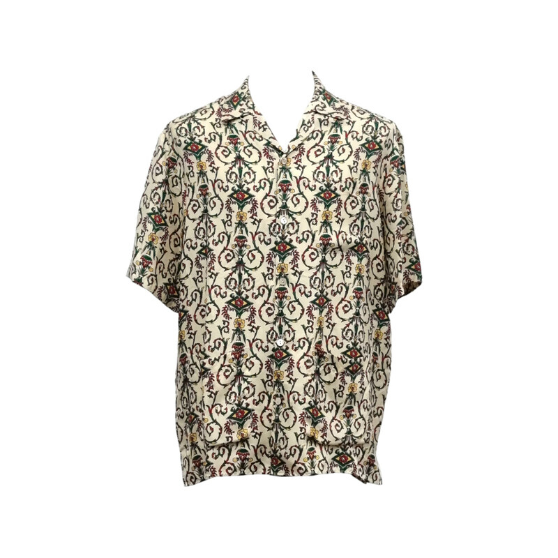 구찌 54701802 남성 실크 셔츠 베이지 GUB092815 - Gucci