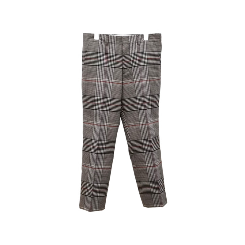 [46] 버버리 남성 타탄 체크 테일러드 팬츠 베이지 B0820K086 - Burberry