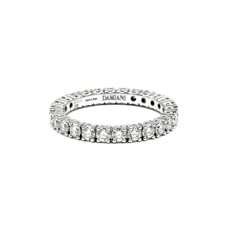 [13] 다미아니 다이아 루체 이터니티 링 반지 WG B1216K240 - Damiani