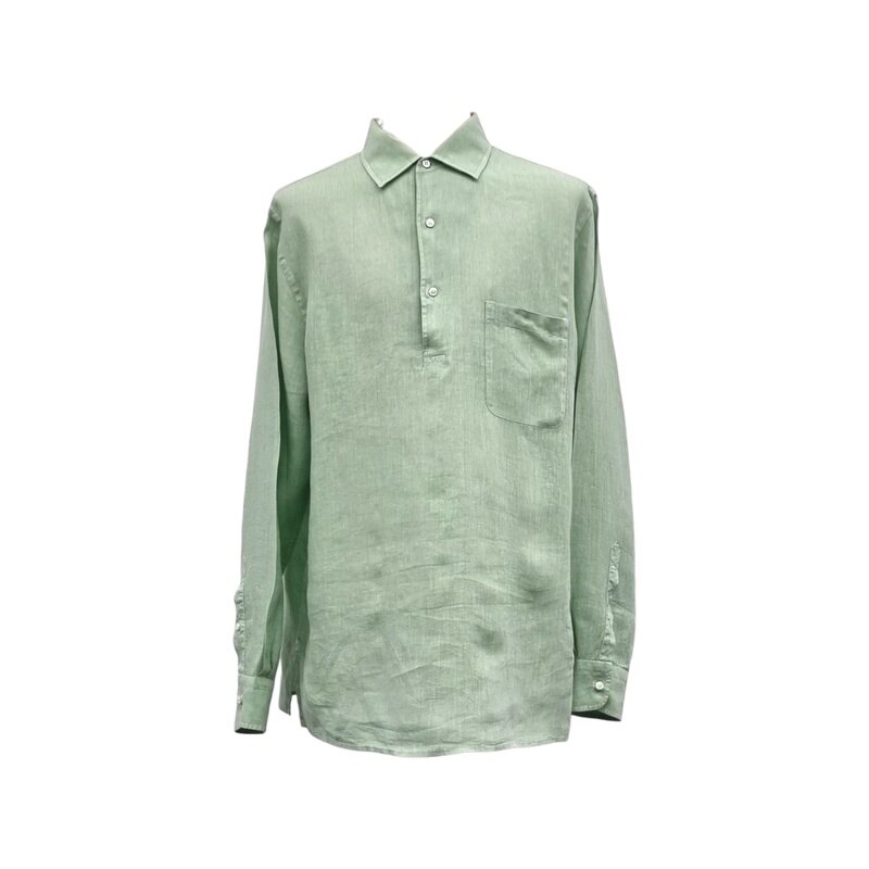 [XL] 로로피아나 린넨 카라 티셔츠 ETB050505 - Loro Piana