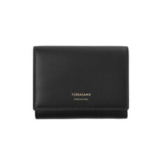 26SS 로고 투톤 트라이폴드 반지갑 블랙/브라운 22-0867 0779959 썸네일 1