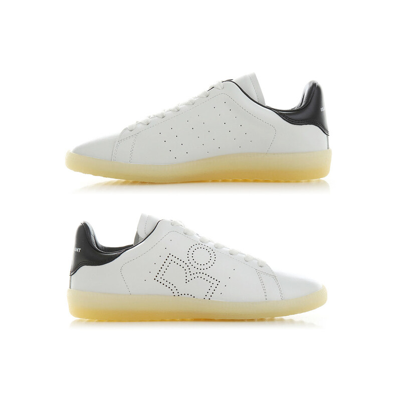 15주년 빌리오 BILLYO 펀칭로고 스니커즈 화이트 BK0342 20A012S 10YW - Isabel Marant