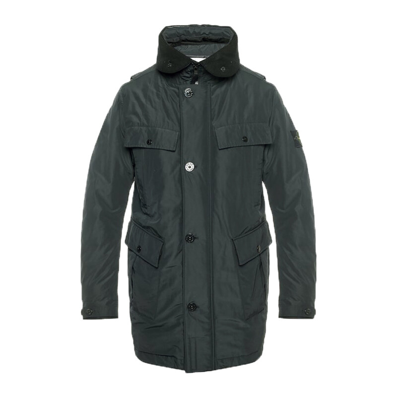 15주년 마이크로랩스 와펜 패딩 차콜그레이 711570226 V0067 - Stone Island