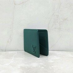 [럭스유] (새상품) 루이비통 LV 그린 멀티플 월릿 반지갑 M82273 썸네일 1