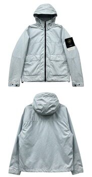 [스톤아일랜드] 26SS 와펜패치 멤브라나 3L TC 후드 자켓 스카이 남성 자켓 L1S154100004 S0A21 V0041 / TFS 썸네일 2