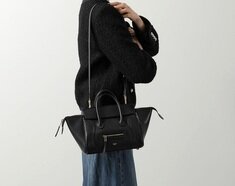 [비엔비명품관] CELINE 셀린느 여성 서플 샤이니 램스킨 스몰 뉴 러기지 숄더백 썸네일 4