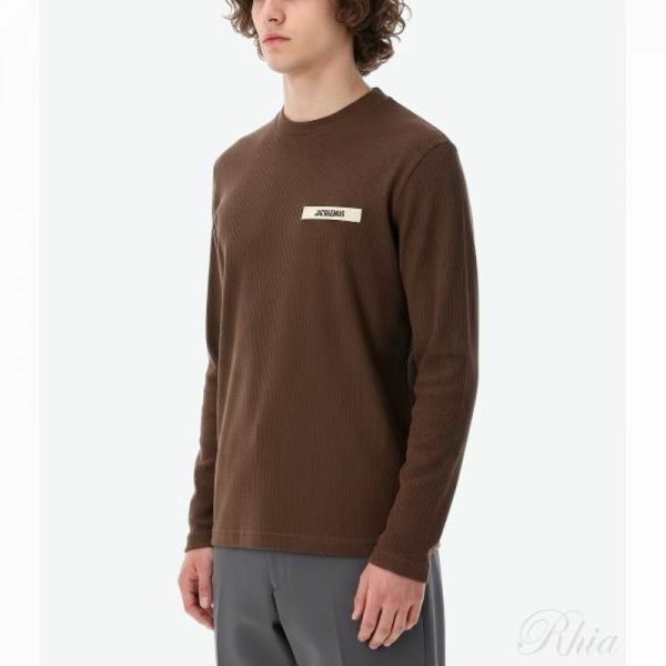 자크뮈스 LE 그로스 그레인 티셔츠 TSM00570AJ00226 880 그로그랭 - Jacquemus