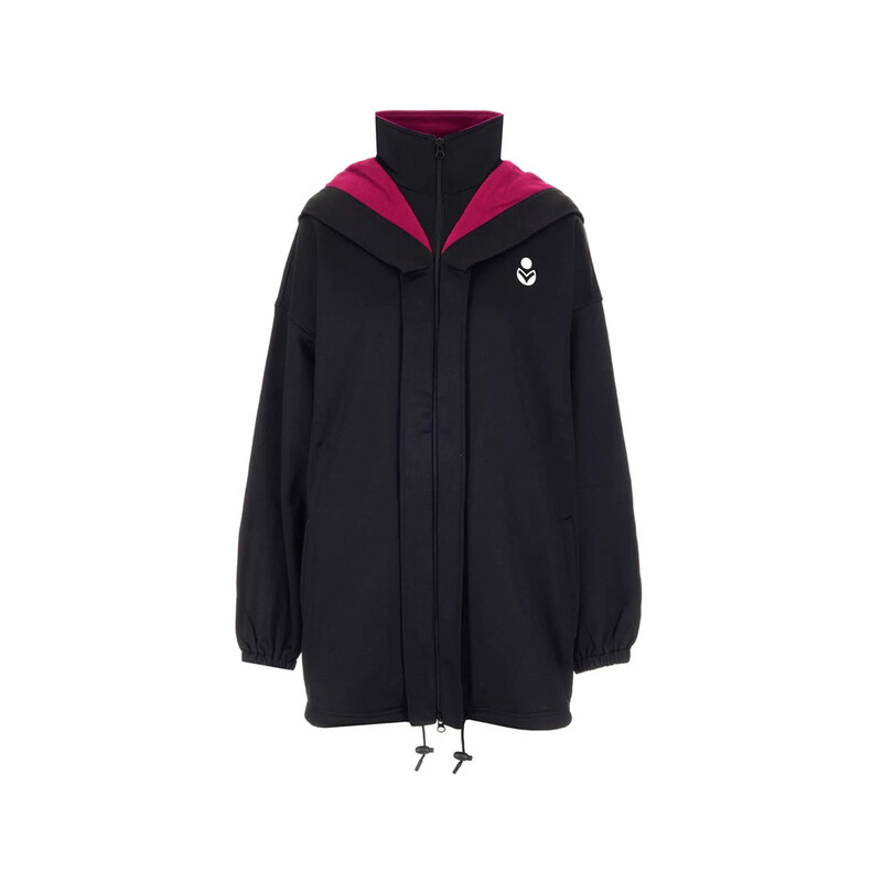 15주년 베스테 이슬라 VESTE ISLA 후드 자켓 블랙 VE1670 21A034E 01BK - Isabel Marant