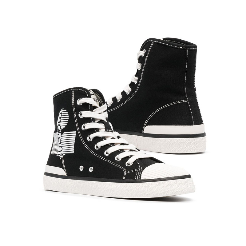 15주년 벤킨 BENKEENH 하이탑 스니커즈 블랙 BK0088 21P019N 01BK - Isabel Marant