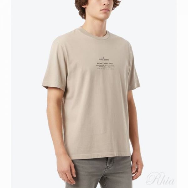 스톤아일랜드 26SS 2100001 오가닉 코튼 저지 티셔츠 L1S15 S0285 V009A 반팔 - Stone Island