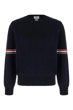 26SS 톰브라운 자카드 RWB 암밴드 니트 MKA326AY3001415 NAVY DOM 썸네일 1