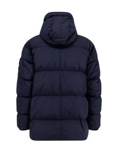 25FW 스톤 아일랜드 4100012 크링클랩스 NY 리사이클 나일론 후드 다운 파카 K2S154100012S0A23V0020 NAVY DOM 썸네일 2