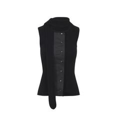 26SS 르메르 애시메트릭 저지 탑 TS0004LJ1030999 BLACK DOM 썸네일 1