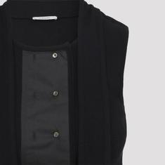 26SS 르메르 애시메트릭 저지 탑 TS0004LJ1030999 BLACK DOM 썸네일 3