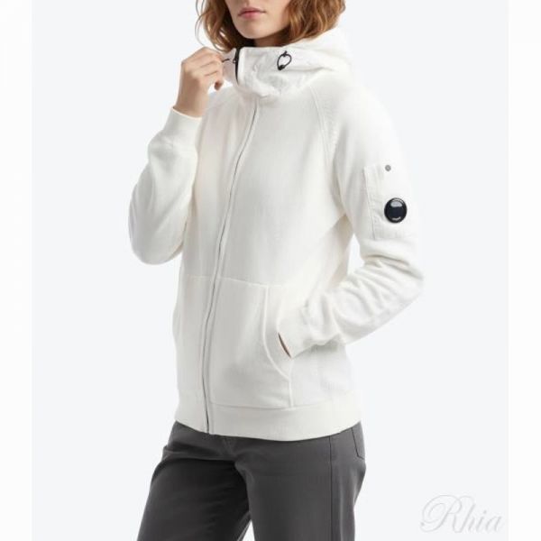 CP컴퍼니 코튼 믹스드 후드 니트 16CMKN047A 005367M 103 - CP company