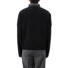 국내배송 26SS 몽클레어 2XL럭키찬스 로고 패치 패딩 믹스 집업 자켓 9B00018 M1131 999 썸네일 3