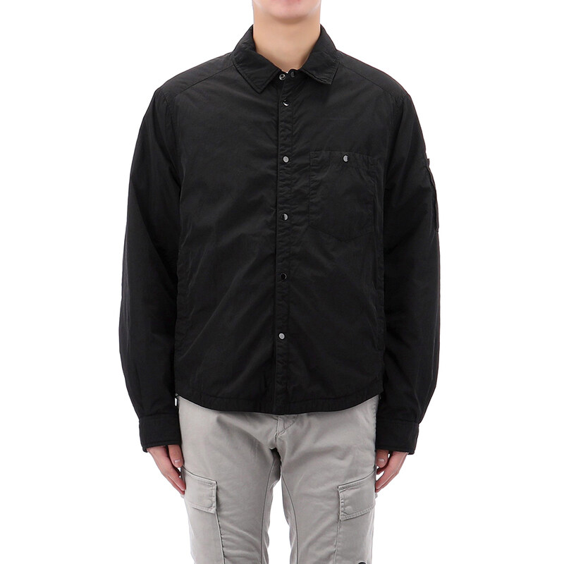 국내배송 26SS CP컴퍼니 렌즈 와펜 패디드 버튼 셔츠 자켓 20CMOS056A 999 - CP company