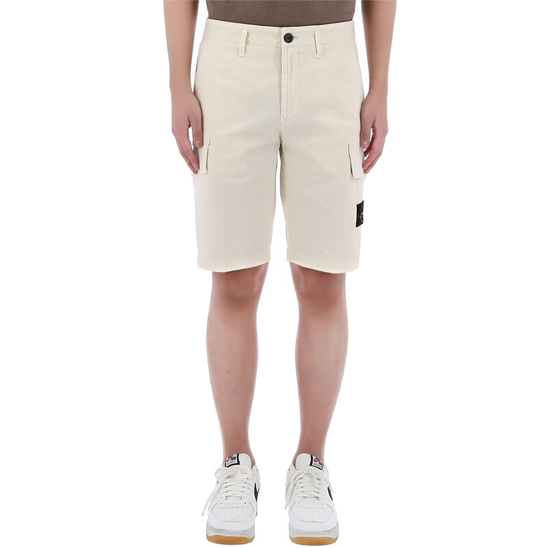 국내배송 26SS 스톤아일랜드 와펜 패치 슬림 숏 팬츠 L1S15L100018 S0004 V0193 - Stone Island