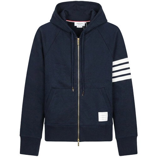 [톰브라운] MJT022L 00535 461 엔지니어드 클래식 후드 집업 네이비 남성 자켓 / TJ - Thom Browne