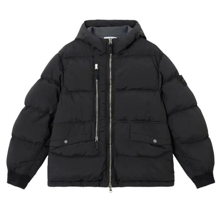 스톤아일랜드 나일론 메탈 에코닐 후드 다운파카K2S15 4100088 S0019 V0029 - Stone Island