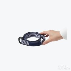 나나미카 스트라이프 테크 벨트 네이비 SURF210E N 썸네일 1