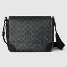 [비엔비명품관] GUCCI 구찌 남성 GG 엠블럼 미디엄 크로스백 썸네일 1