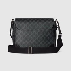 [비엔비명품관] GUCCI 구찌 남성 GG 엠블럼 미디엄 크로스백 썸네일 2