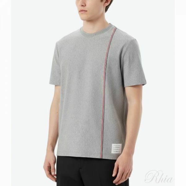톰브라운 26SS RWB 스트라이프 티셔츠 MJS252A J0138 035 - Thom Browne