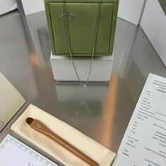 반클리프 아펠 빈티지 알함브라 마더오브펄 목걸이 썸네일 3
