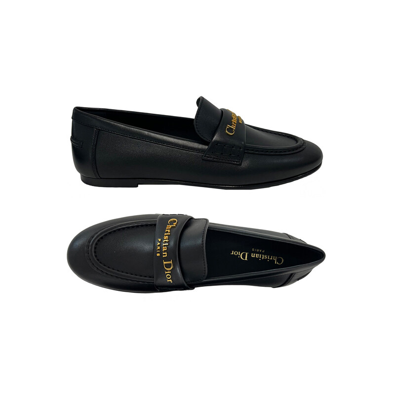 26SS 디올 보이 로퍼 블랙 KDF039VSO 900 - Christian Dior