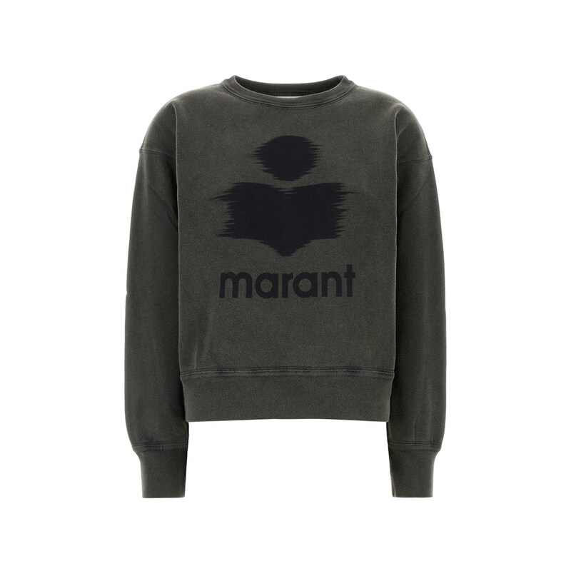 26SS 모빌리 MOBYLI 기모 맨투맨 차콜 SW0011FA C1M04E 02AN - Isabel Marant