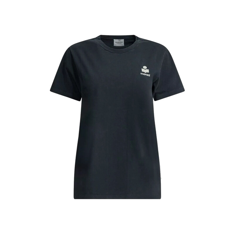 26SS 에비 ABY 로고 티셔츠 미드나잇/에쿠르 TS0070FA A1N98E MIEC - Isabel Marant