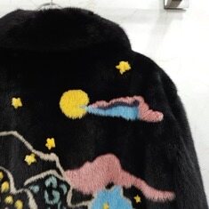 [럭스유] 38 / 디올 한정판 밍크 레더 퍼 자켓 썸네일 4