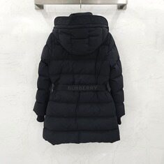 [럭스유] XS / 버버리 블랙 에핑햄 벨티드 패딩 8021978 썸네일 1