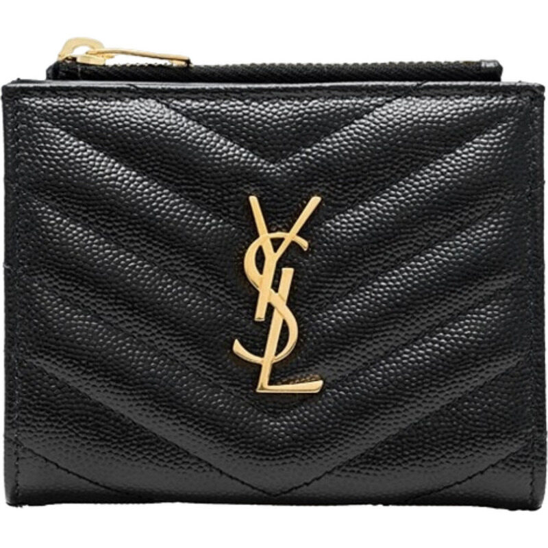 생로랑 575879 BOW01 1000 모노그램 퀼팅 반지갑 [국내발송] - Saint Laurent