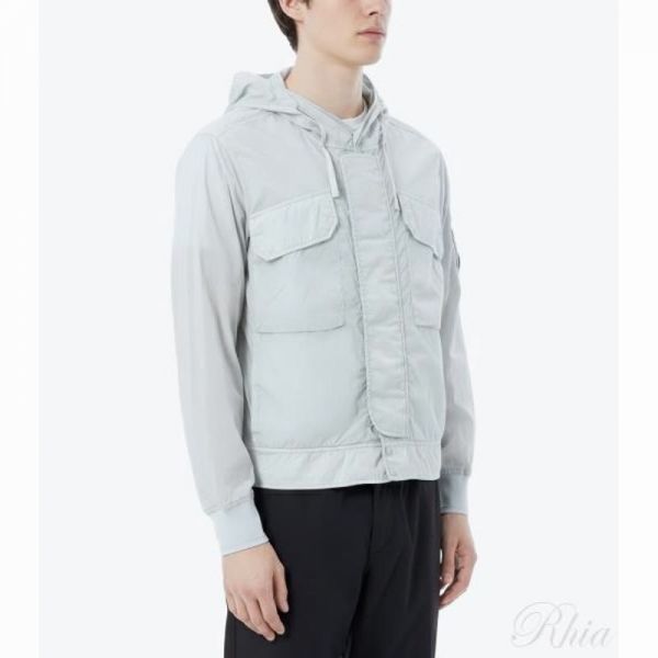 CP컴퍼니 크롬 R 후드 렌즈 자켓 18CMOW011A 005904G 800 - CP company