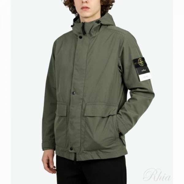 스톤아일랜드 41526 마이크로 트윌 후드 자켓 801541526 V0059 - Stone Island