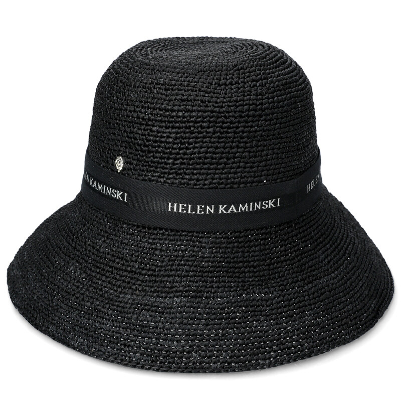 국내배송 헬렌카민스키 라피아 프로방스 로고10 버킷햇 HAT51952 CHARCOAL - Helen Kaminski